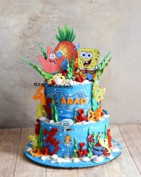 کیک باب اسفنجی