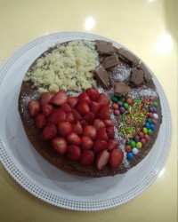 تزیین کیک ایسان پز اولین پستم در پاپیون