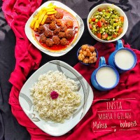 خورش قیمه با کوفته قلقلی