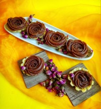 حلوای شکلاتی با شیر خشک