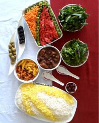 خورش آلو با گوشت