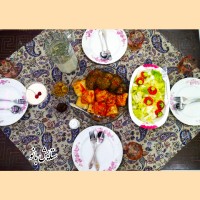 دلمه برگ مو دلمه کلم سفید