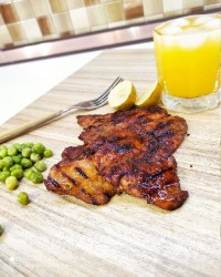 مرغ تنوری مرینه شده