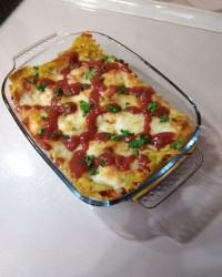 لازانیا بوقلمون