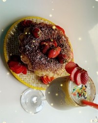 مینی کیک و اسموتی