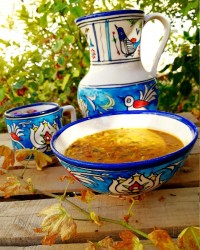 سوپ گندم و برنج