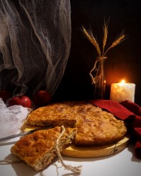 نانِ سیب گردو دارچینی