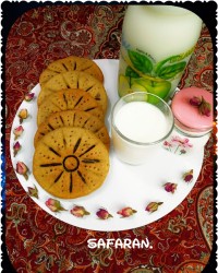 نان خرمایی گردویی
