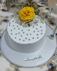 کیک تولد خودم پز