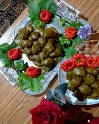 ♡دلمه برگ مو ♡