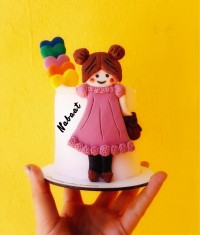 مینی کیک دخترونه