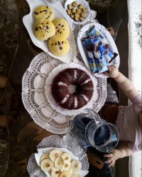 یه میز ساده ولی خوشمزه