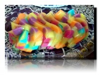 ژله های موازئیکی دلبر من برا تولد برادرزاده گلم