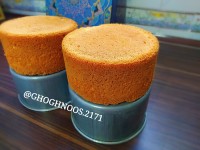 اسفنجی دوتخم مرغی برش های نازشو ببین از بافتشم که دیگه نگم براتون