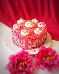 کیک شیفون شکلاتی عریان