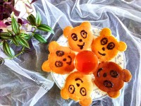 پنکیک خرسی با طعم دارچین