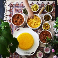 خورش قیمه با کوفته قلقلی