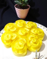 ژله موز وبستنی برای دخترای نازم