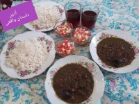 قرمه سبزی خونه باباجان