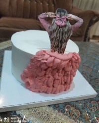 کیک تولد هستی جانم