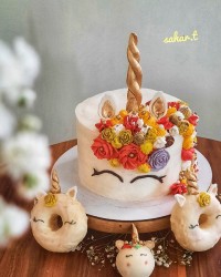 کیک و دونات روز دختر