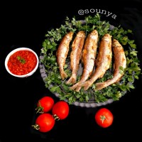 ماهی سفید سرخ شده