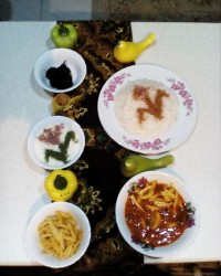 خورش قیمه با مرغ