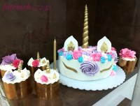 چالش کیک یونیکورن❤