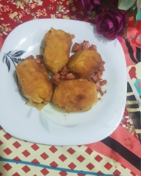 کروکت سیب زمینی با سوسیس ۱۵ دهمین پست