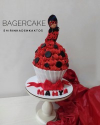 باگر کیک دخترانه نسل جدید کیک های فانتزی