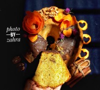 کیک هویج و گردو