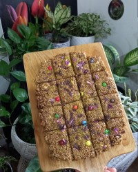 اسلایس کنجدی بسیارخوشمزه