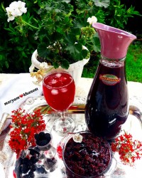 مربا وشربت تمشک جنگلی❤