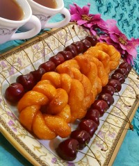 دونات پیچی با خمیر جادویی