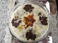 (7)آش دوغ ?از مزه اش نگم براتون درجه یک ?جاتون سبز گل های من ?