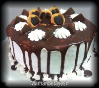 کیک میلاد آقاامام رضا (ع)و تولدهمسرجانم