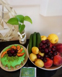 پویش امام الرئوف امام رضا (ع) مینی کیک پسته