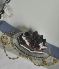 پاناکوتا دورنگ (وانیلی ، شکلاتی)