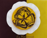 کیک زبرا بدون فر