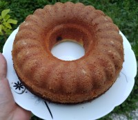 کیک خونگی.