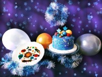 کیک کهکشانی