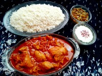 خورشت گل کلم بامرغ