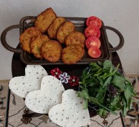 کوکو سیب زمینی خوشمزه