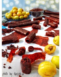 لواشک زردآلو و زرشک کوهی