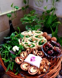 عصرجمعه رولت پنیروسبزی