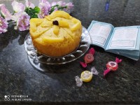 مینی کیک وانیلی بدون فر