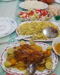 چلو گردن گوسفندی