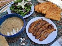 کشک قرووتی و بادمجان