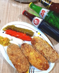 کوکو سیب زمینی شکم پر