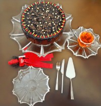 ❤کیک شکلاتی با رویه گاناش❤